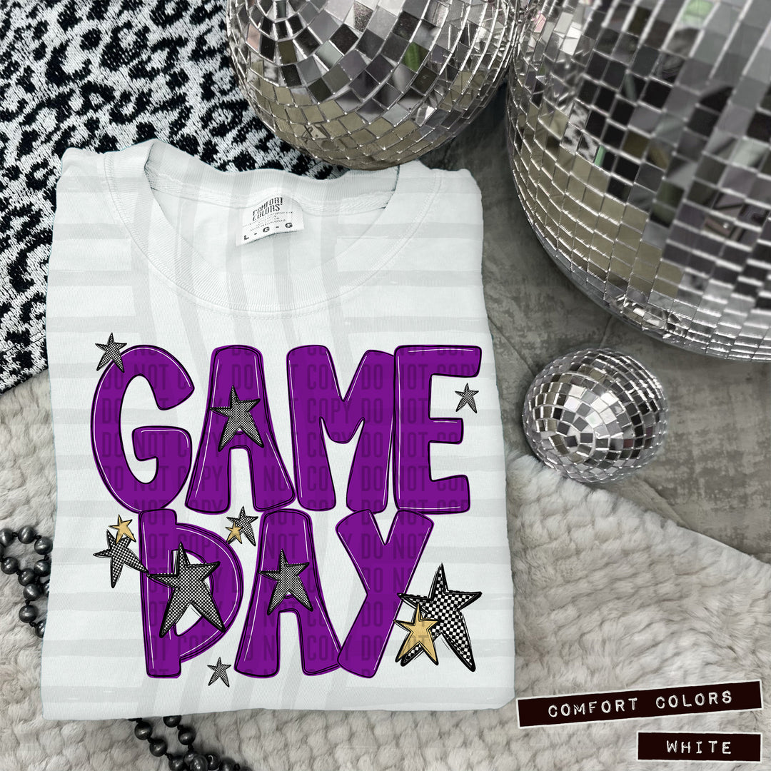 Game Day Checkmate DTF Print