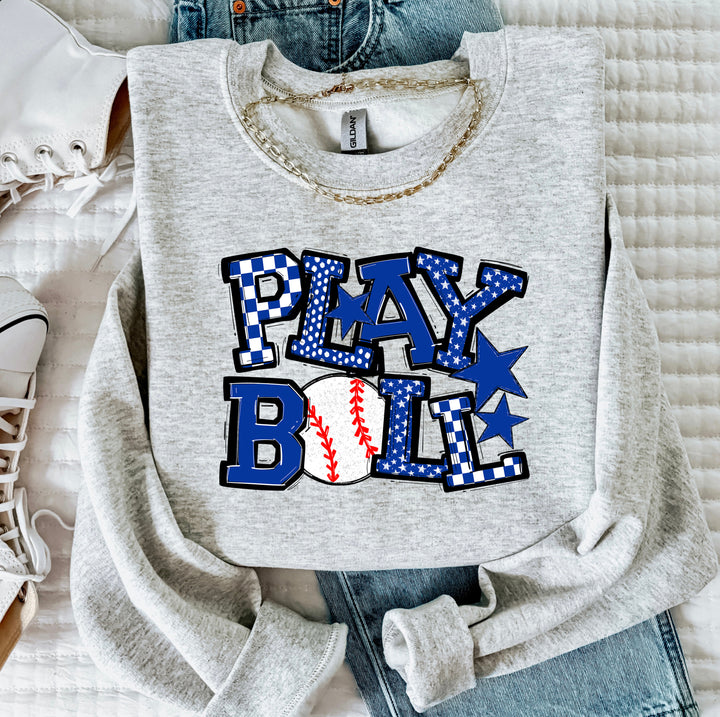 Play Ball Baseball DTF Print