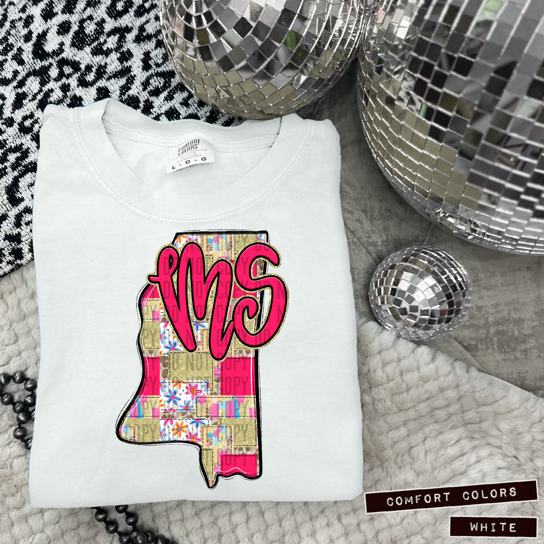 Patches States DTF Print