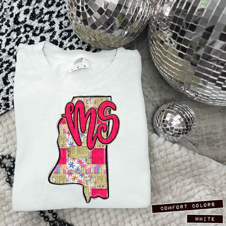 Patches States DTF Print