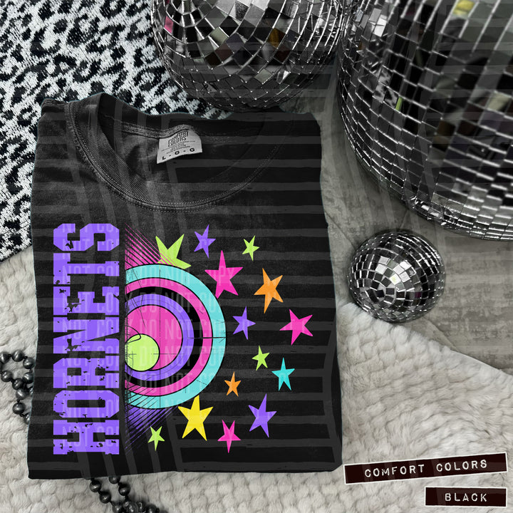 Rainbow Retro DTF Print