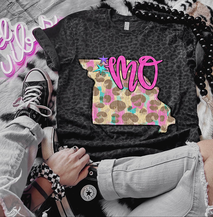 Preppy Bright States DTF Print