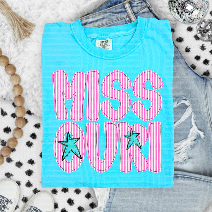 Seersucker States DTF Print