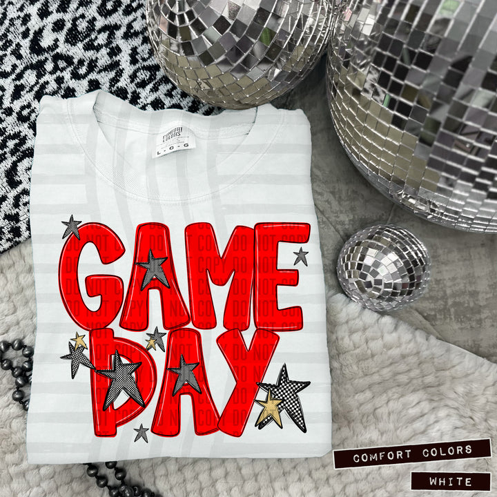 Game Day Checkmate DTF Print