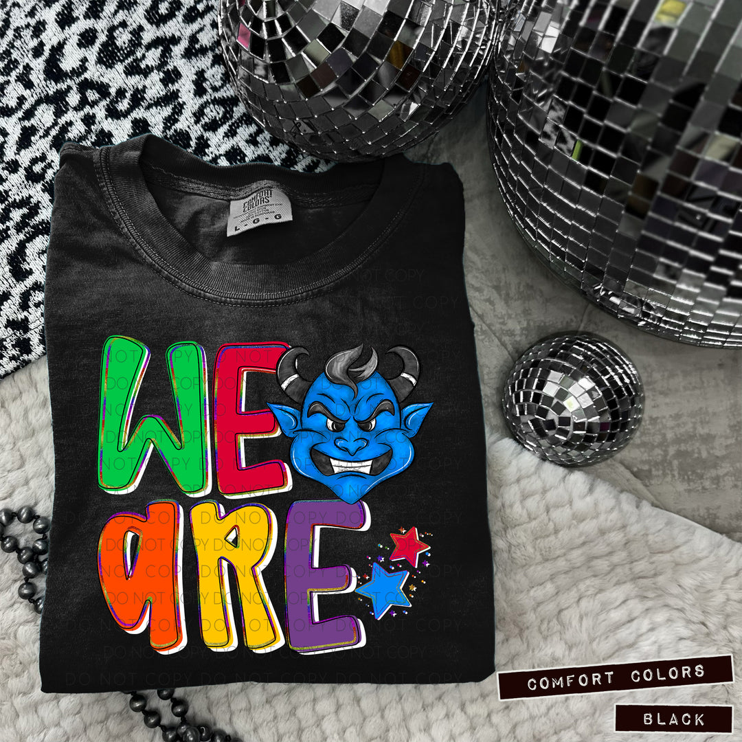 We Are Mascot Heads DTF Print