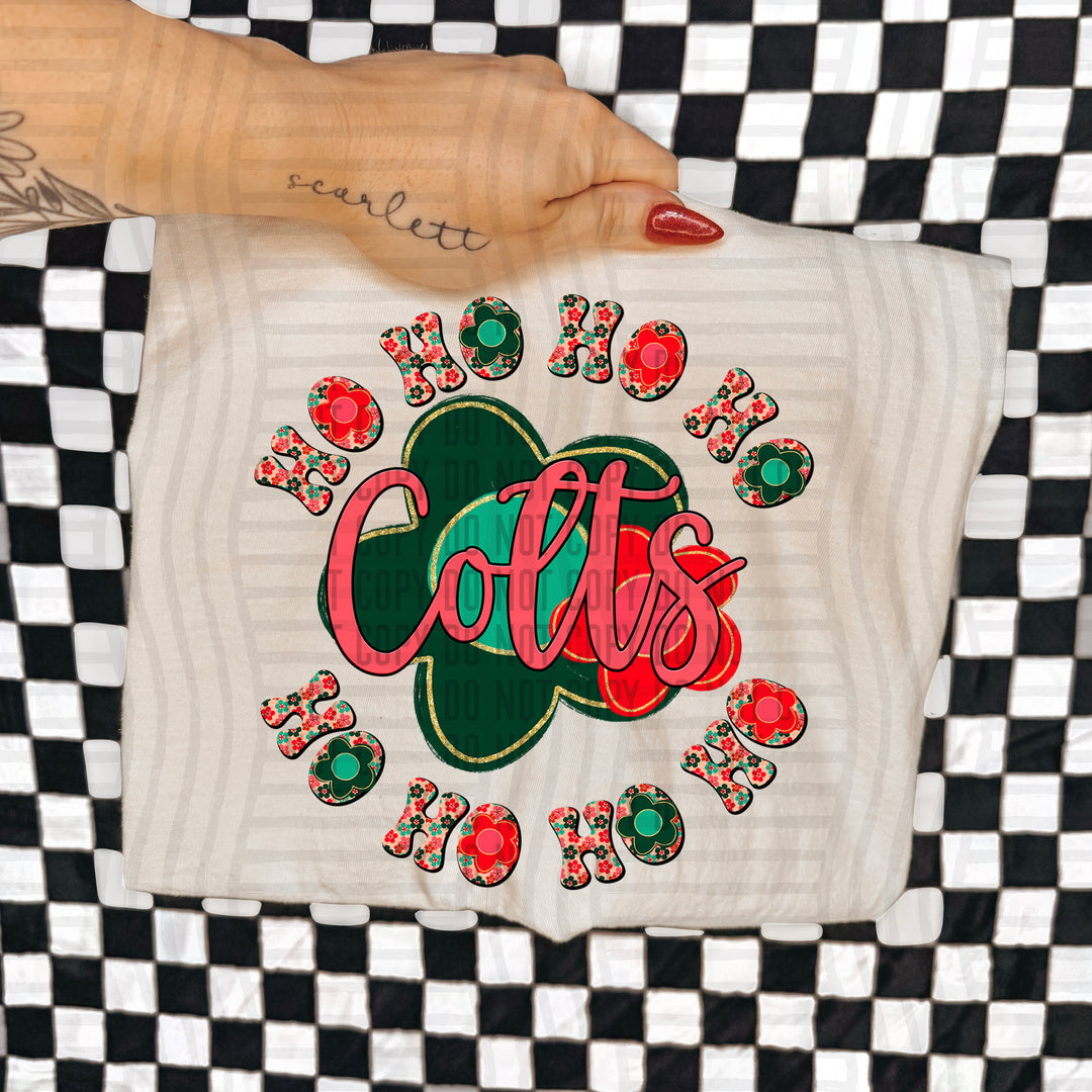 Retro Hohoho DTF Print