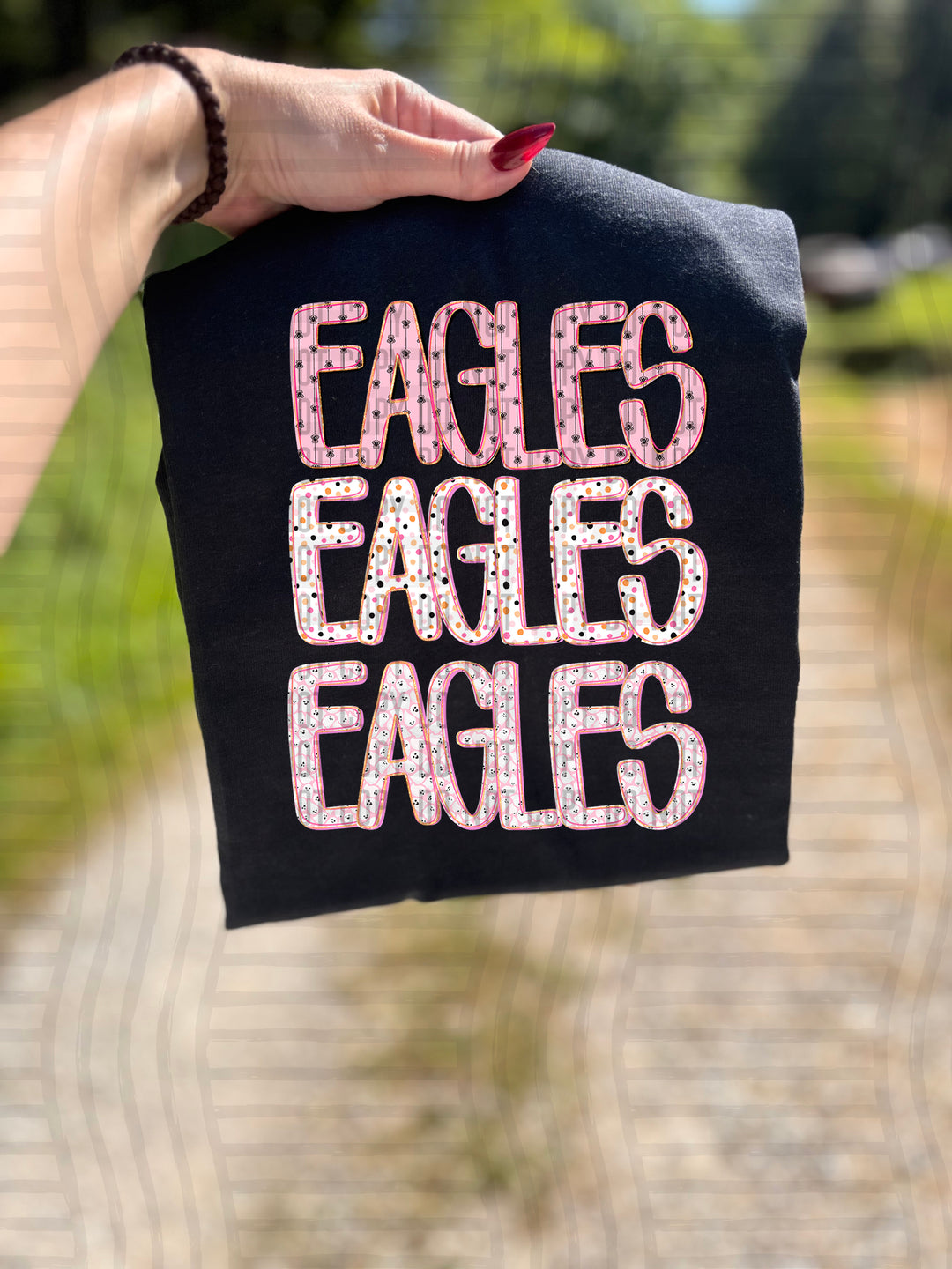 Girly Spooky Triple Stacked DTF Print