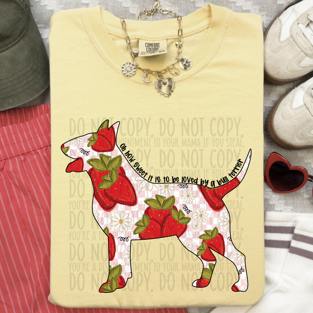 How Sweet Dog DTF Print