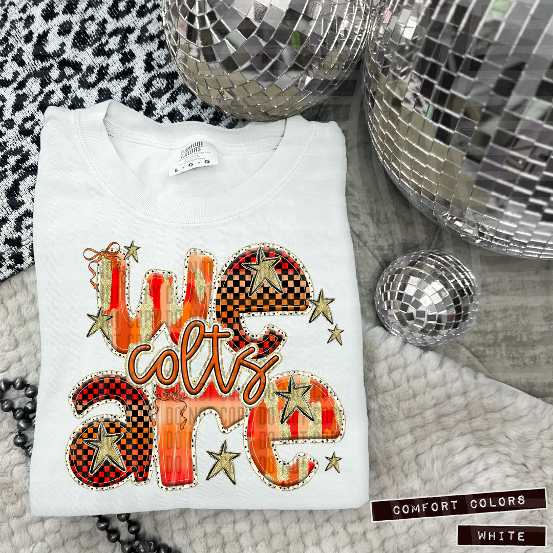 Orange We Are DTF Print