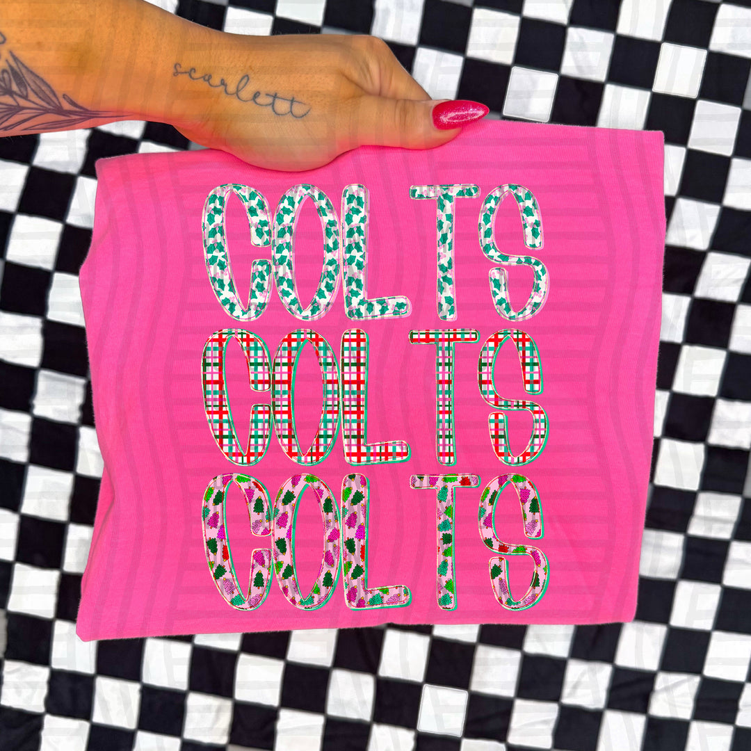 Twinkle Tinsel Stacked DTF Print