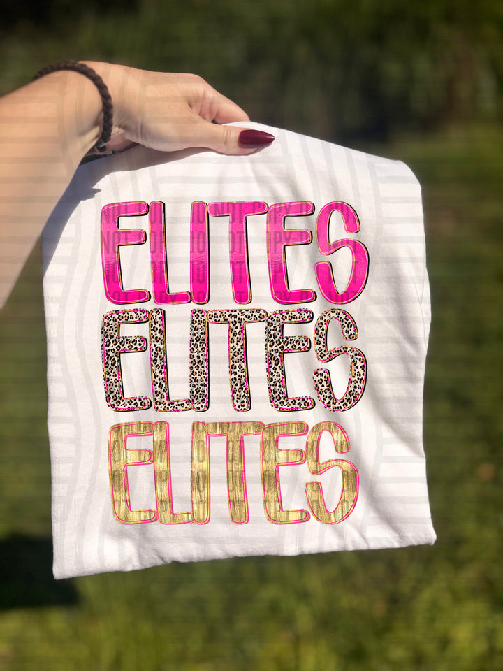 Pretty In Pink Triple Stacked DTF Print