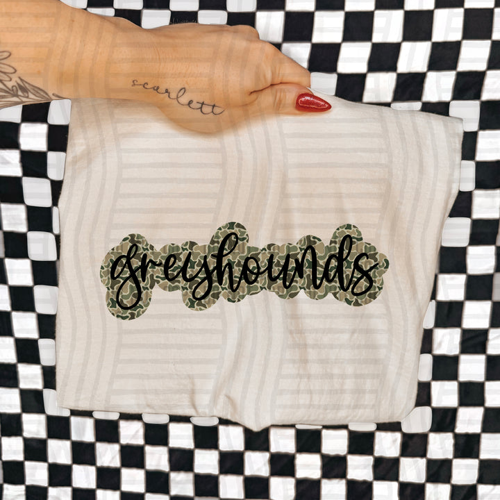 Camo Mascots DTF Print