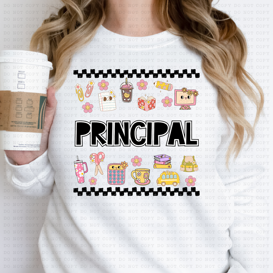 Girly Principal / Assistant DTF Print