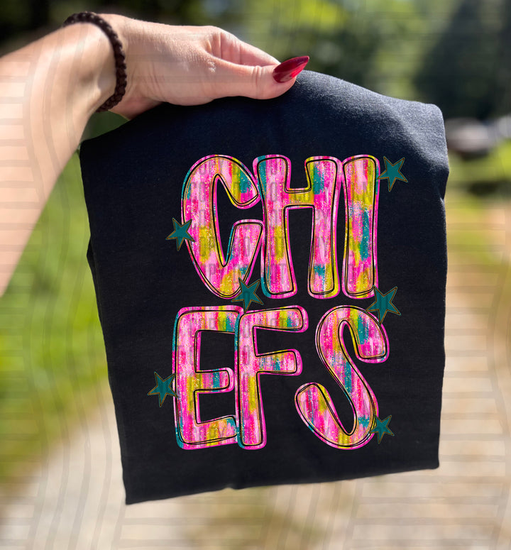 Holiday Brushstroke DTF Print