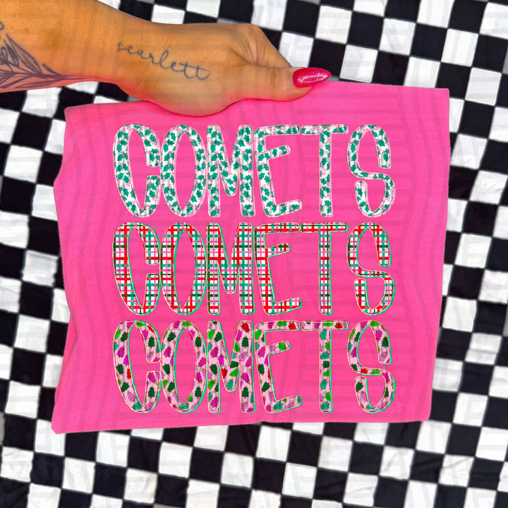 Twinkle Tinsel Stacked DTF Print