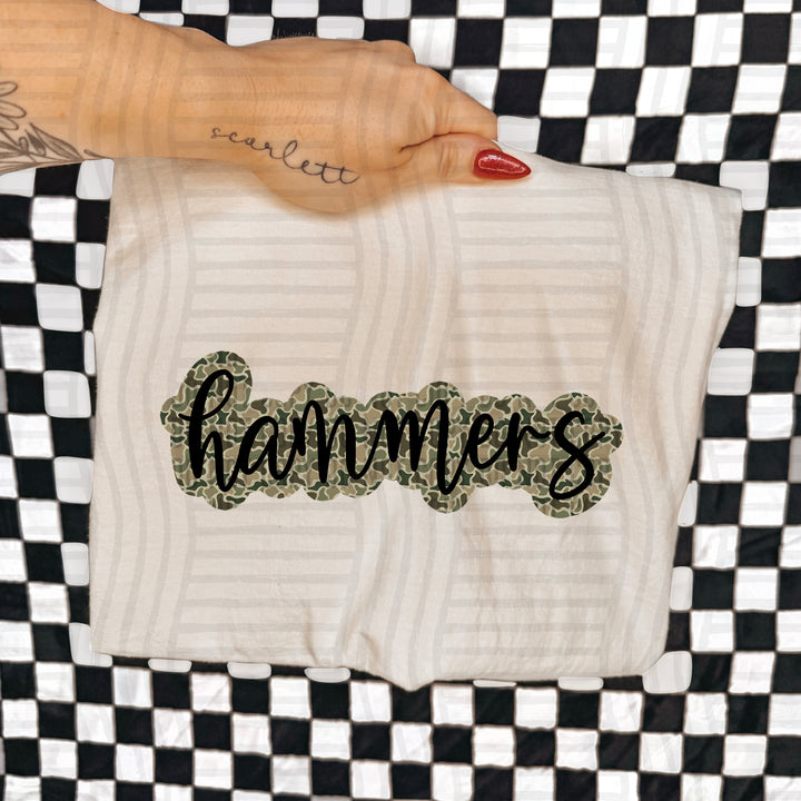 Camo Mascots DTF Print