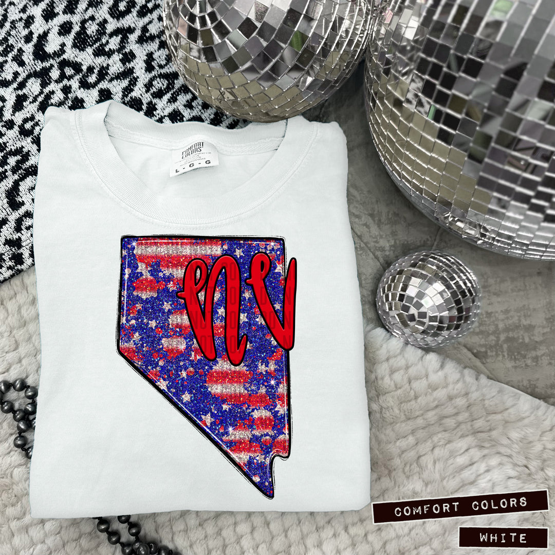 RWB States DTF Print