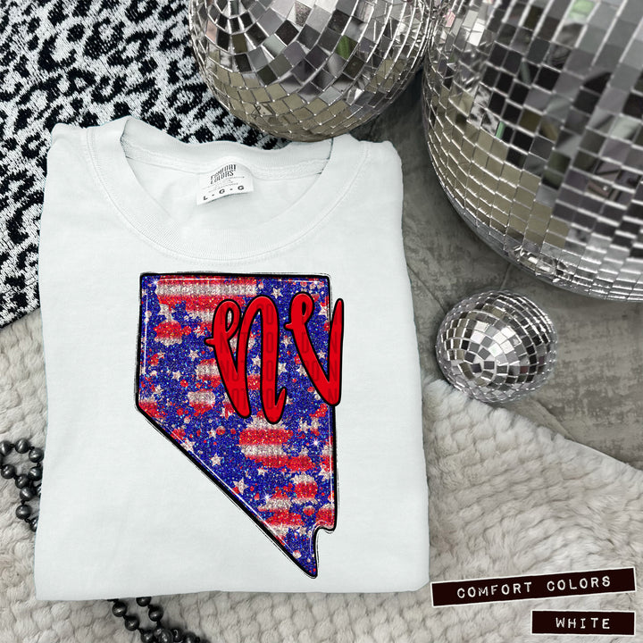 RWB States DTF Print