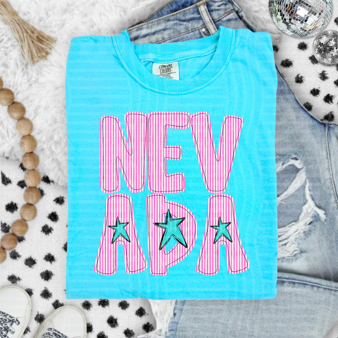 Seersucker States DTF Print