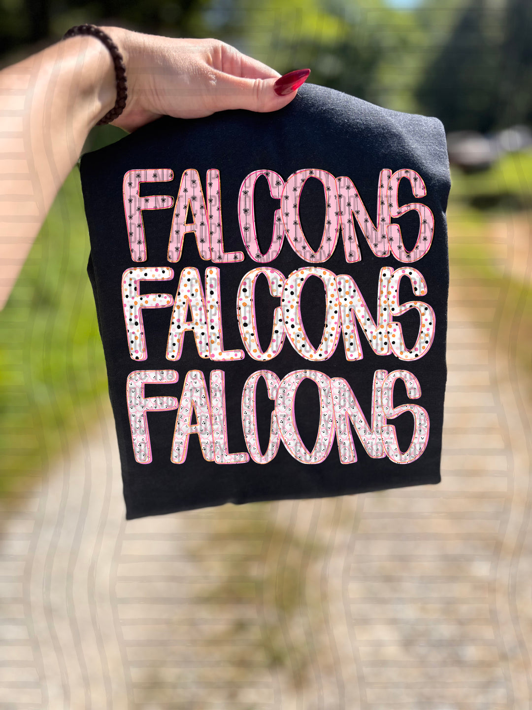 Girly Spooky Triple Stacked DTF Print