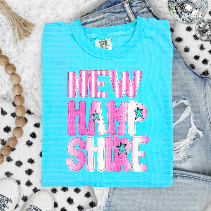 Seersucker States DTF Print