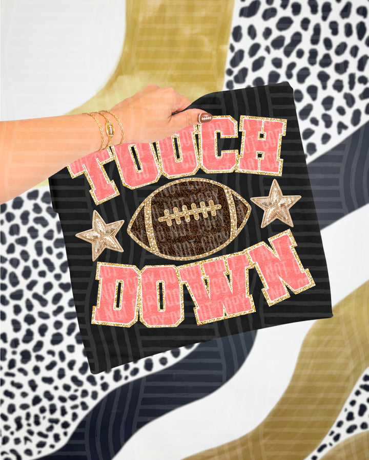 Touchdown Faux Chenille DTF Print