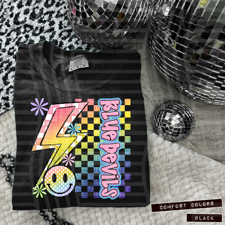 Smiley Side Bolt DTF Print