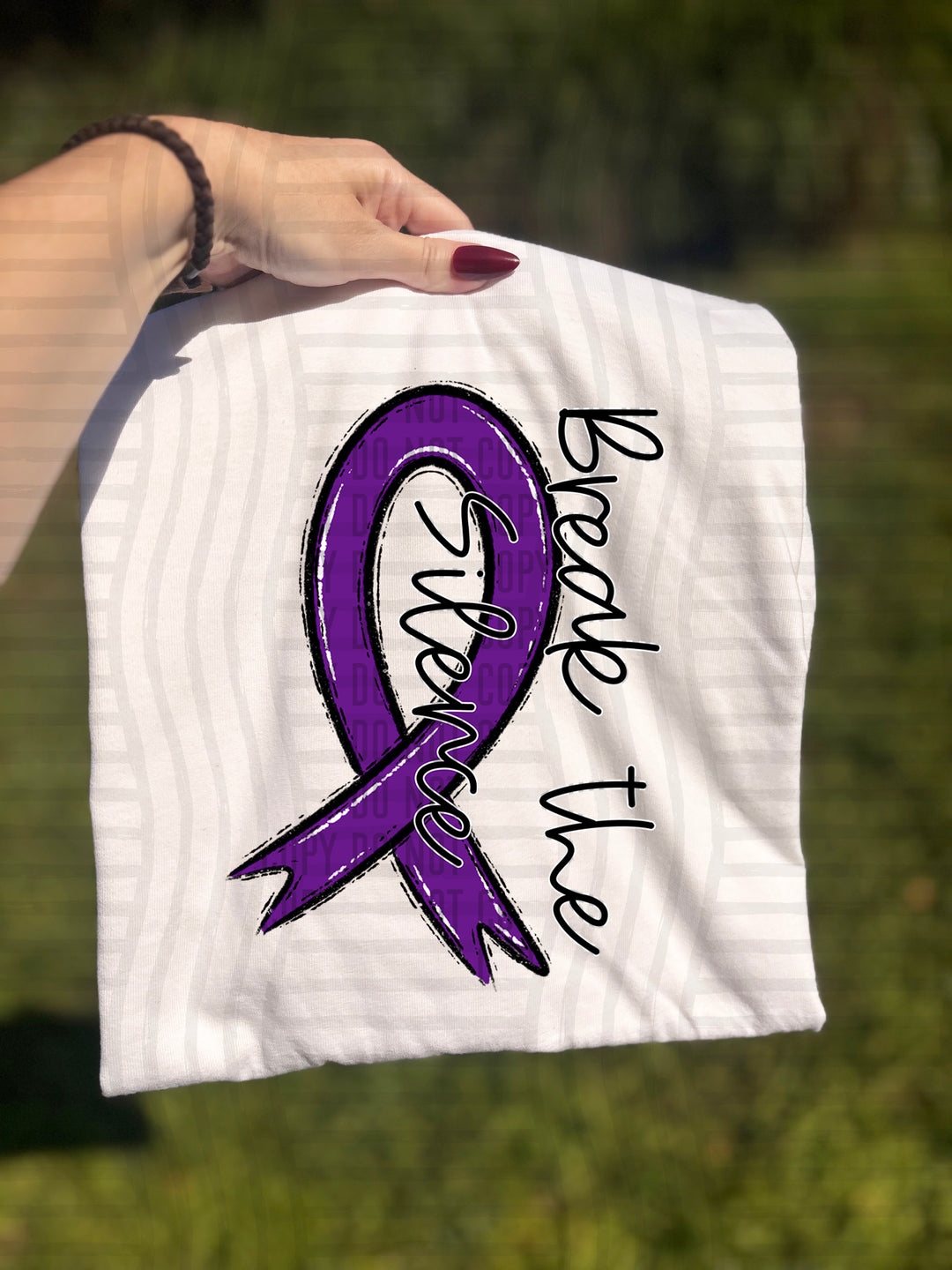 DV Awareness DTF Print