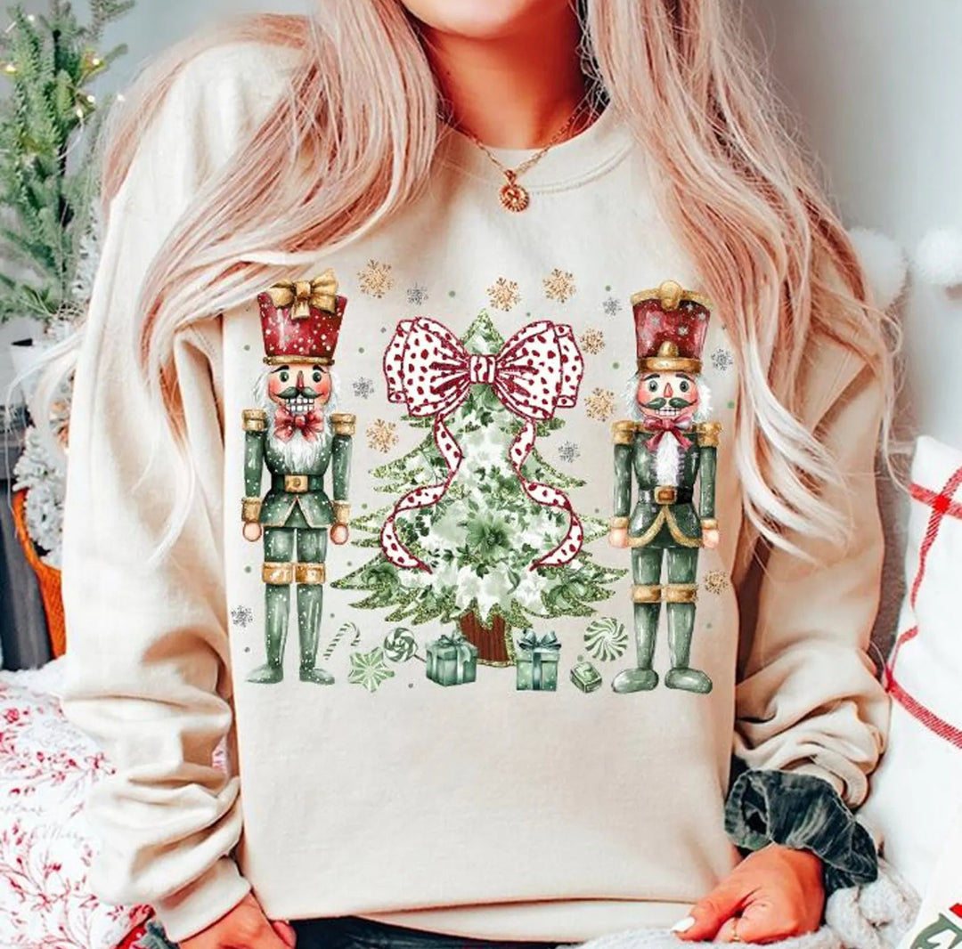 Nutcracker GILDAN SAND Sweatshirt