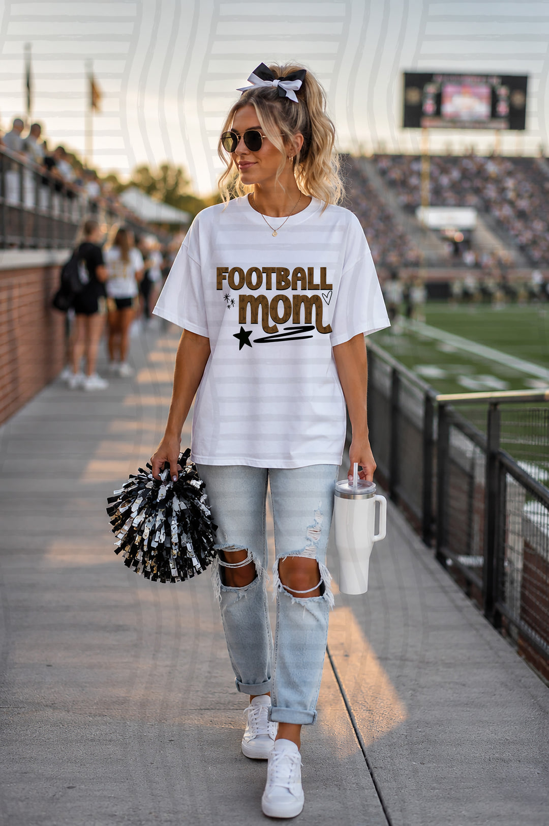 Football Mom DTF Print