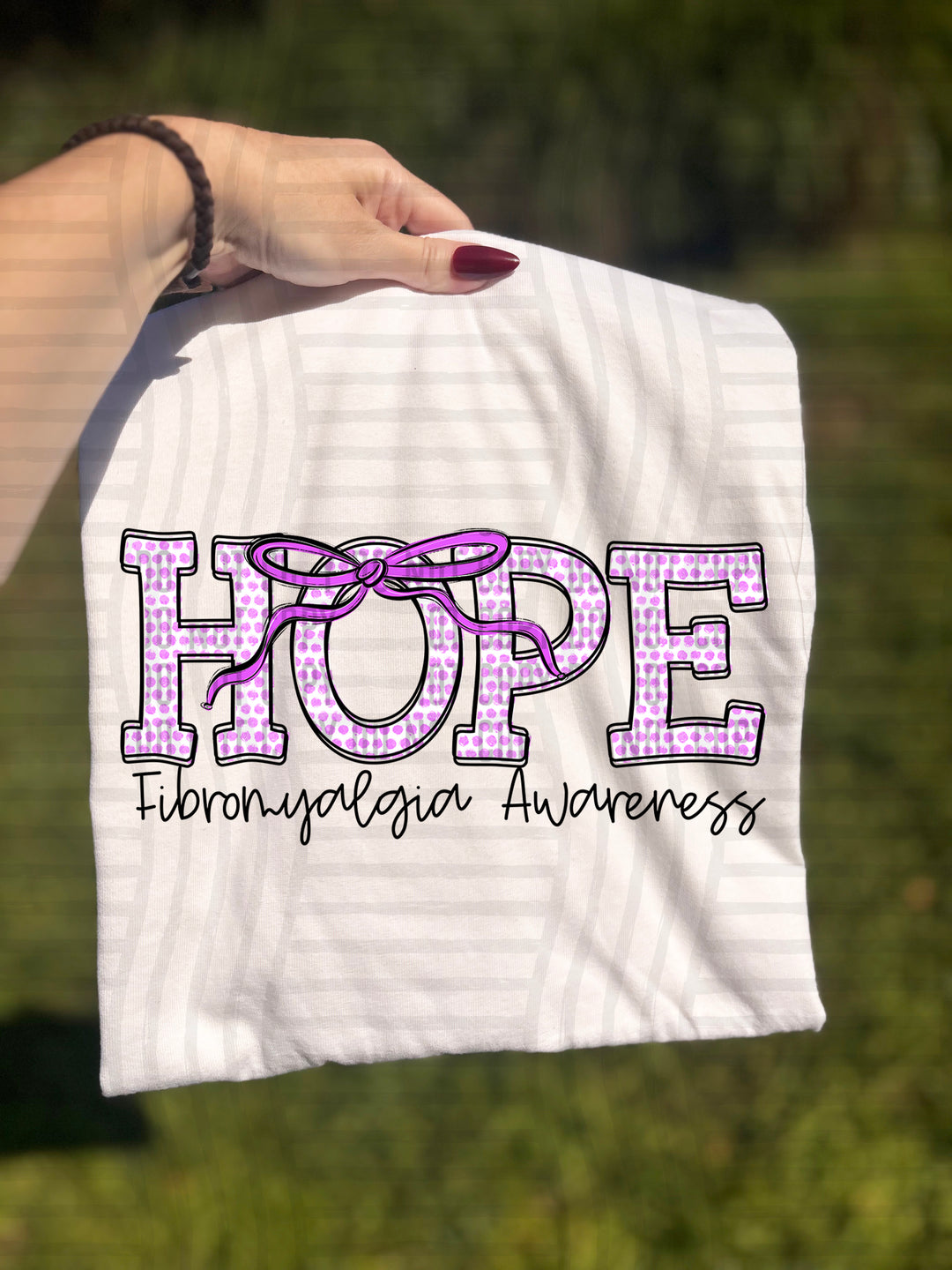 Fibromyalgia Arthritis Awareness DTF Print