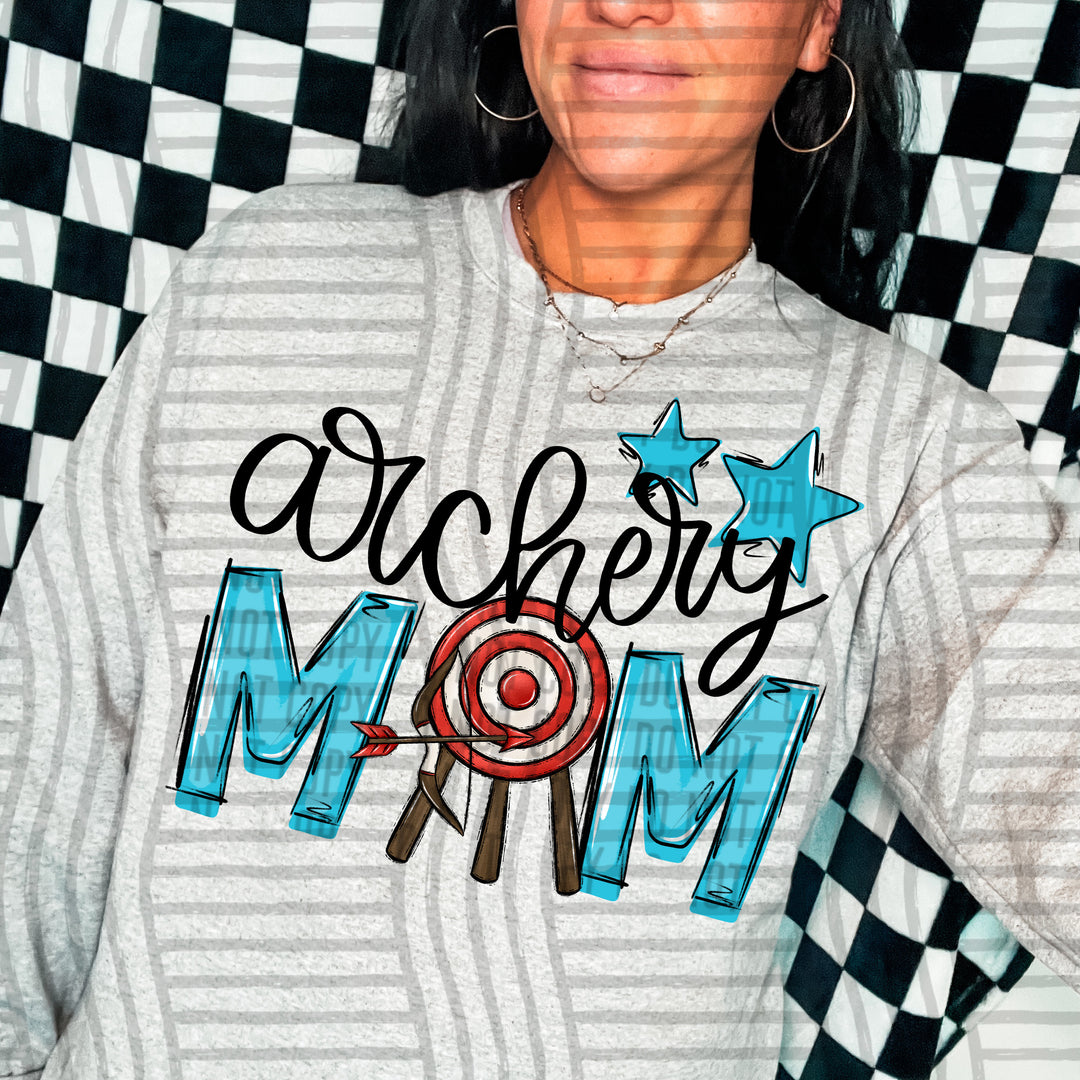 Sports Mom Archery DTF Print