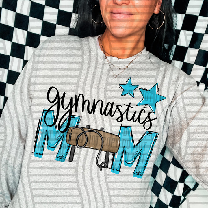 Sports Mom Gymnastics DTF Print