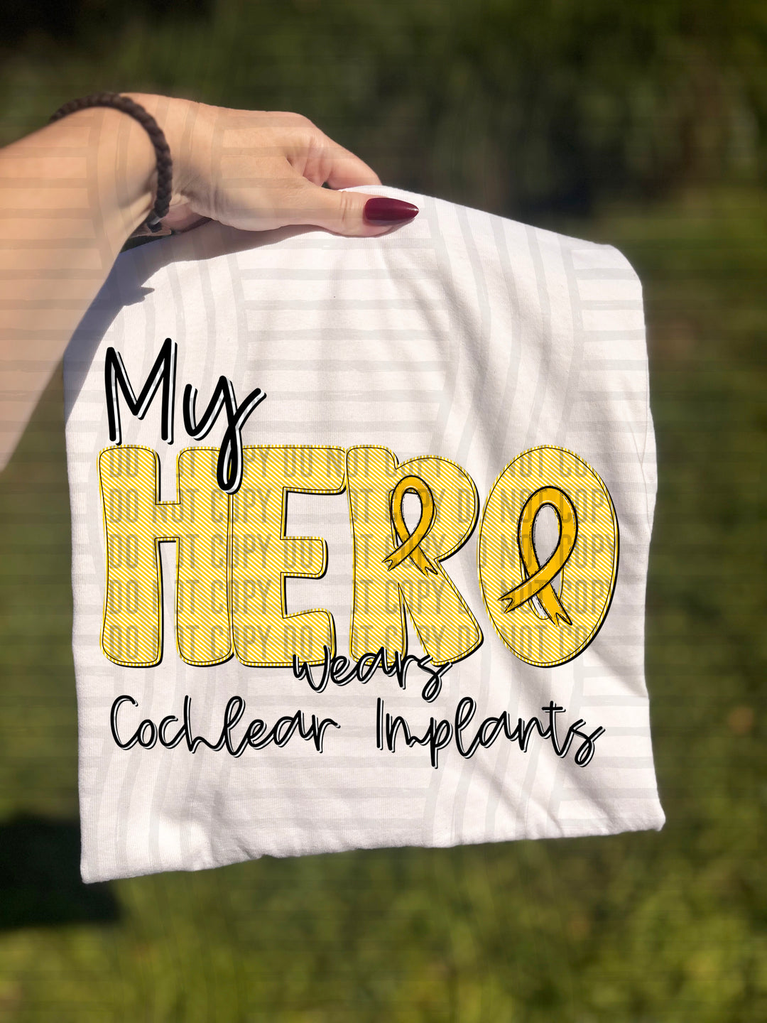 Deaf Awareness DTF Print