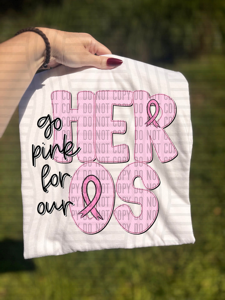 Breast Cancer Awareness DTF Print