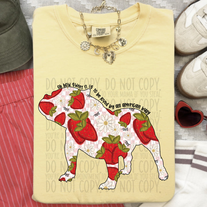 How Sweet Dog DTF Print