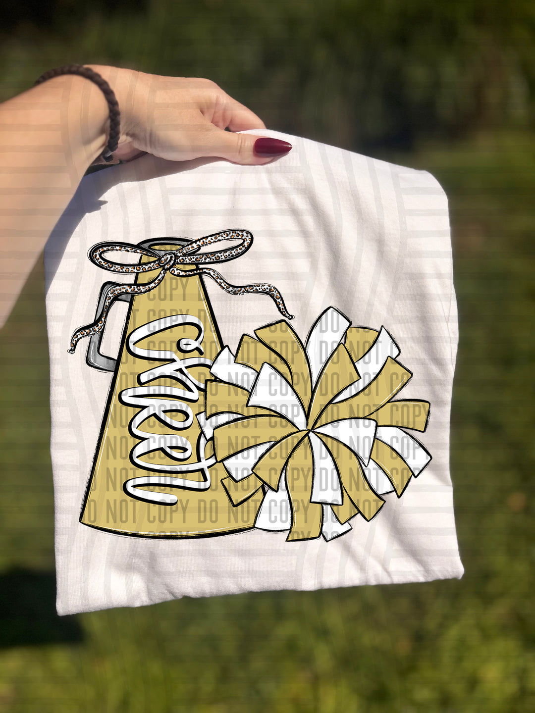 Cheer Poms DTF Print