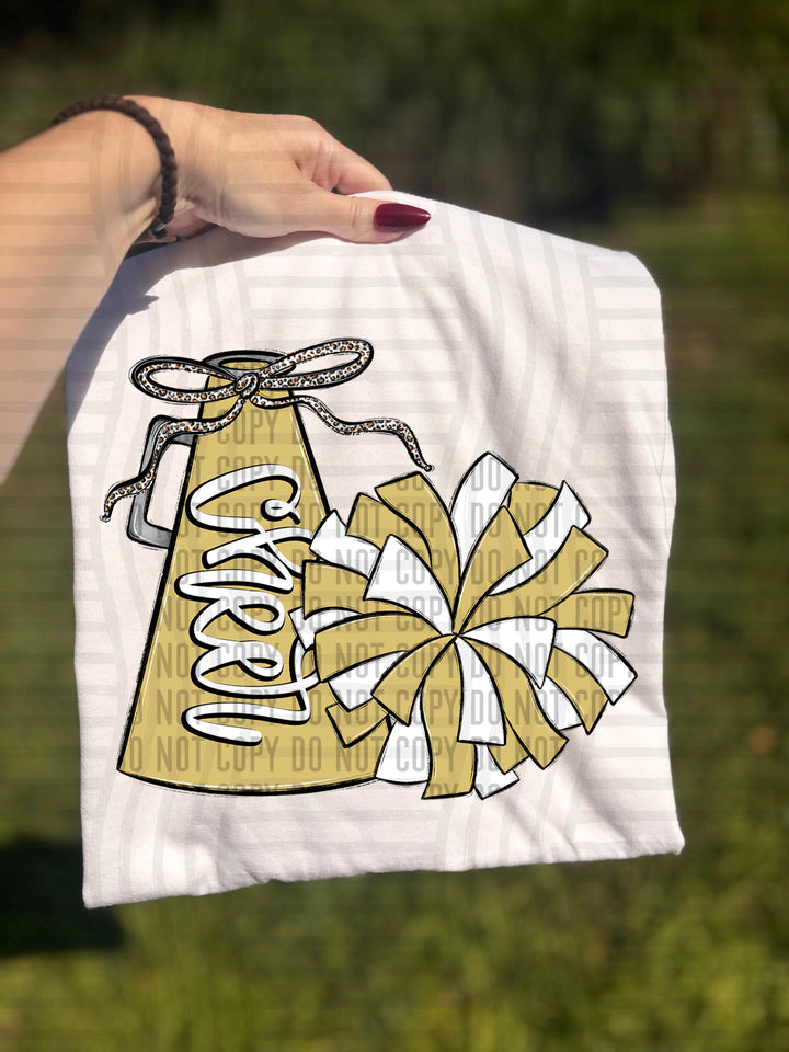 Cheer Poms DTF Print