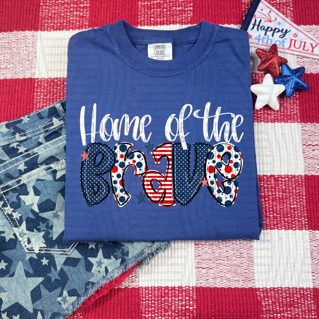 Home Of The Brave DTF Print