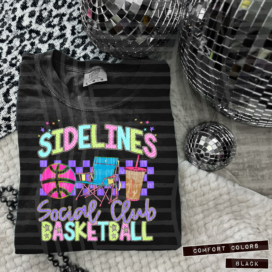 Sidelines DTF Print
