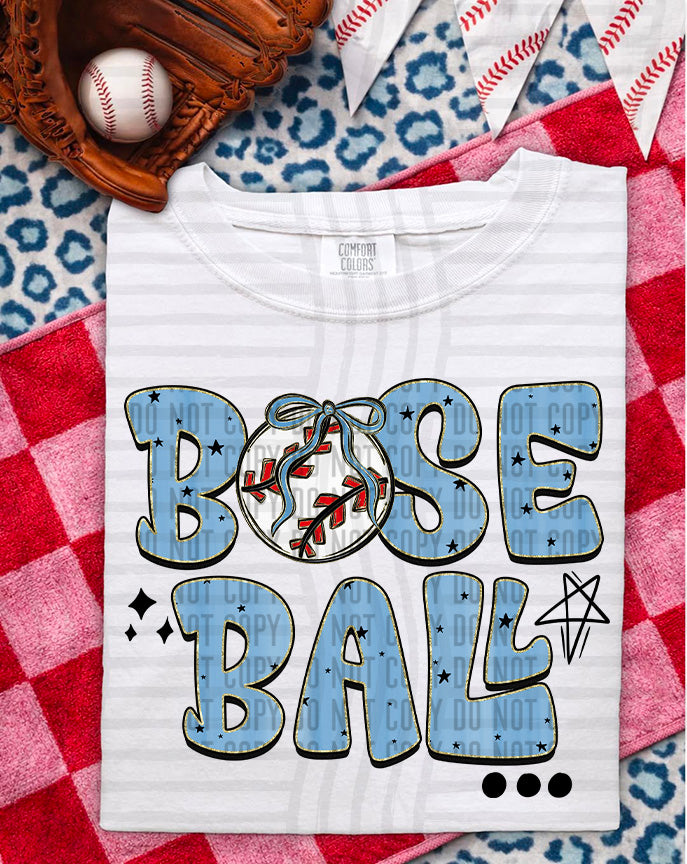 Baseball Retro DTF Print