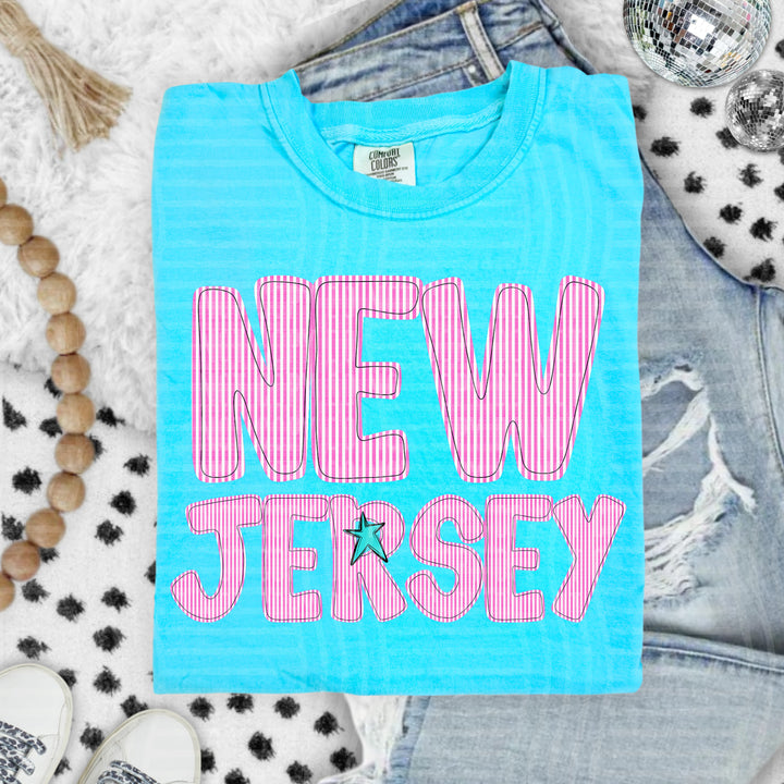 Seersucker States DTF Print