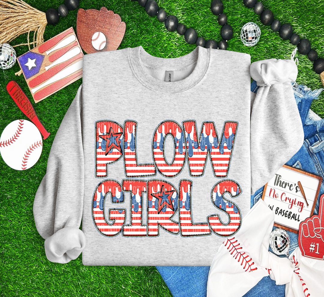 RWB Drip Mascots DTF Print