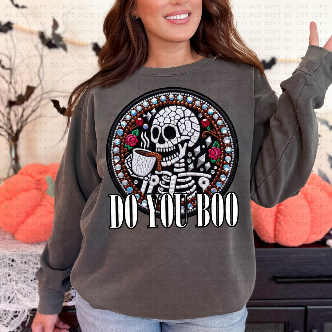 Do You Boo DTF Print