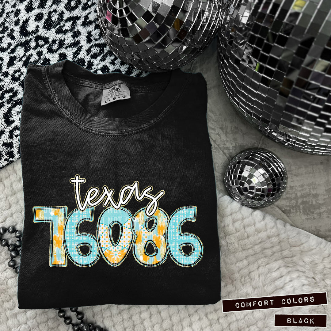 Dotted Daisy Zip Codes No Bows DTF Print