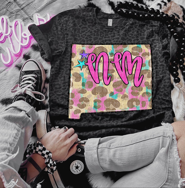Preppy Bright States DTF Print