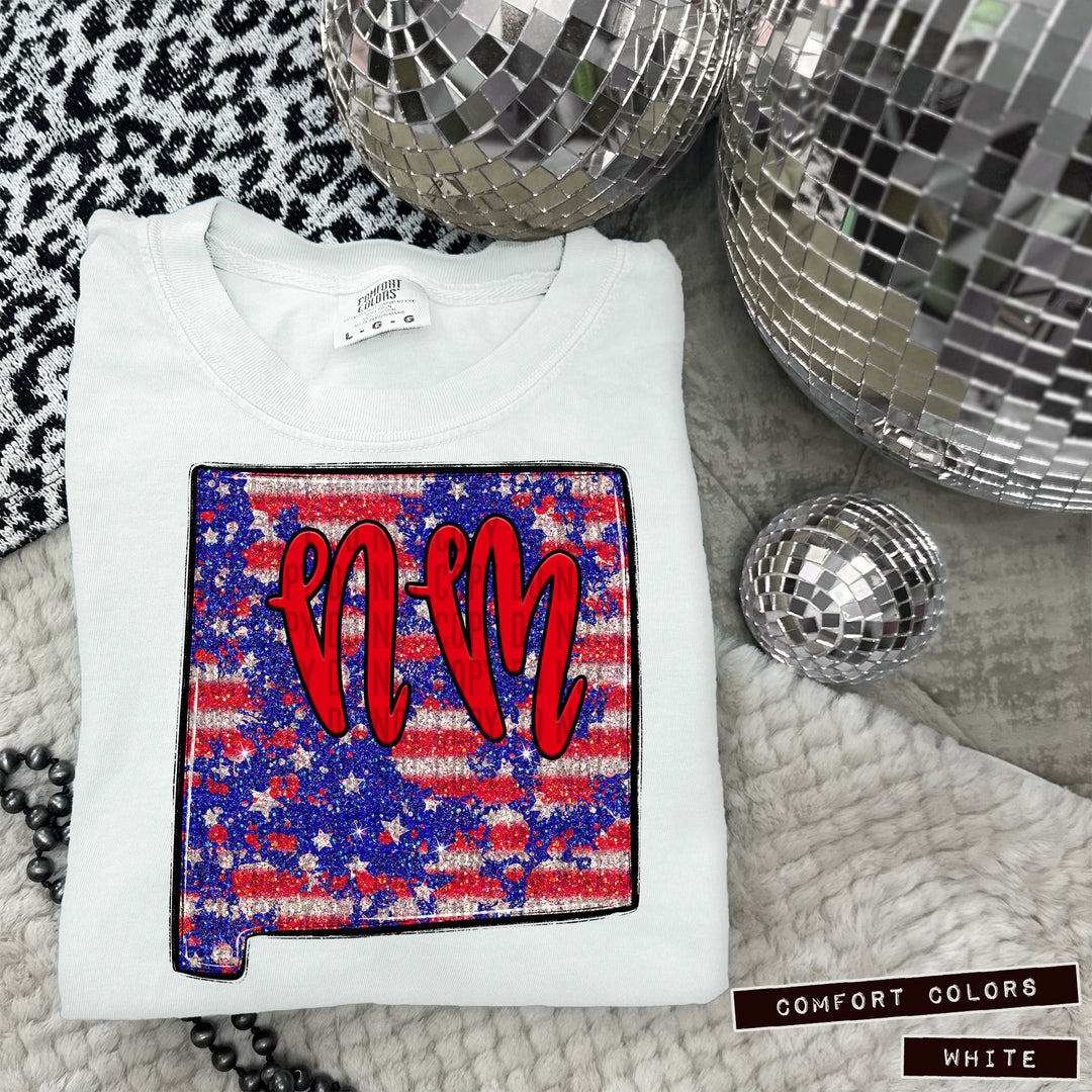 RWB States DTF Print