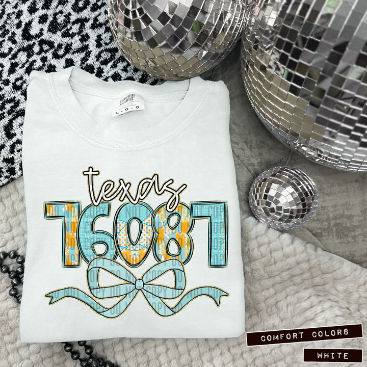 Dotted Daisy Zip Codes DTF Print