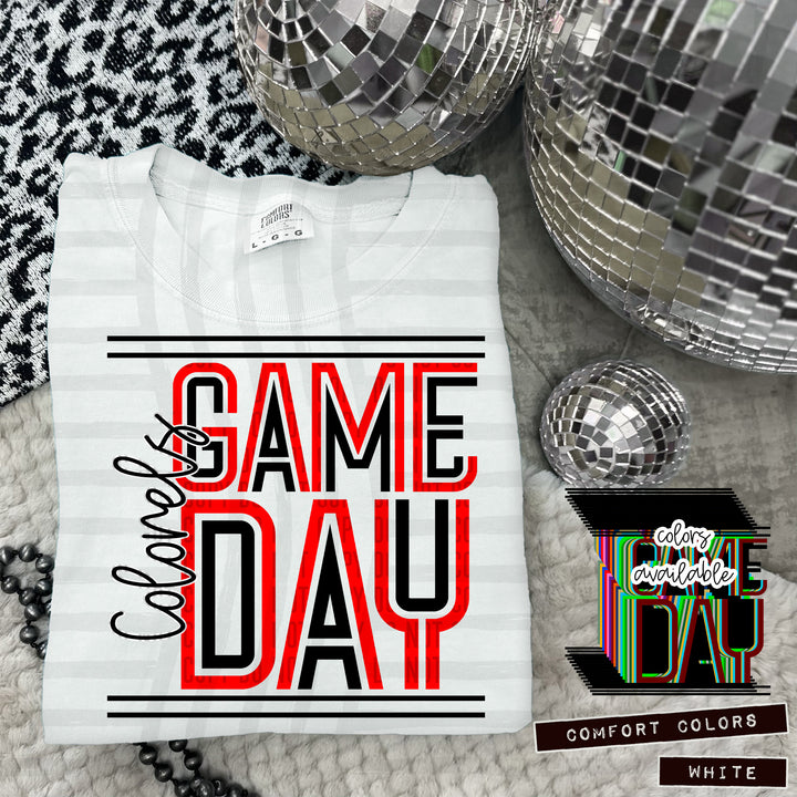 Two Toned Game Day DTF Print