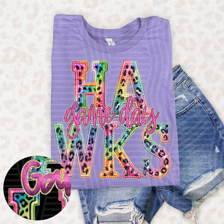 Rainbow Mitchymatchy DTF Print